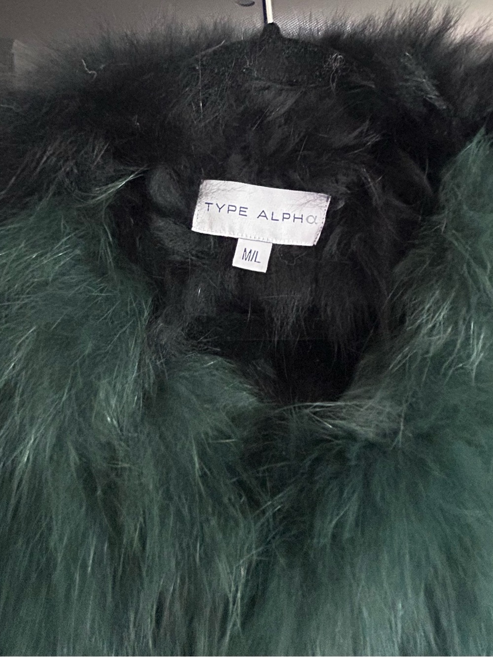 Type Alpha Rabbit Fur Jacket - Picture 2 of 3